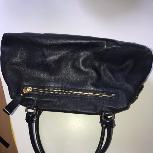 Salvatore Ferragamo Navy Leather Bag - Picture 5 of 6